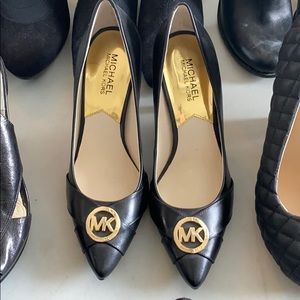 Michael Kors leather high heels size 8 1/2